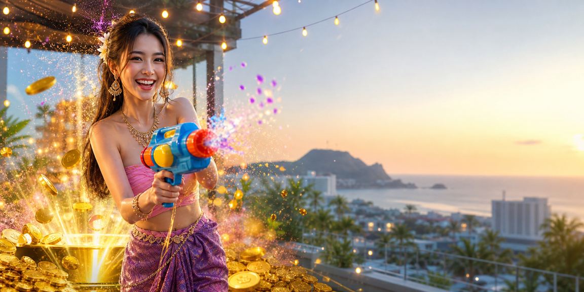 สมาชิก EE19 เล่นโต๊ะบาคาร่าสดช่วงเทศกาลสงกรานต์ที่หัวหิน